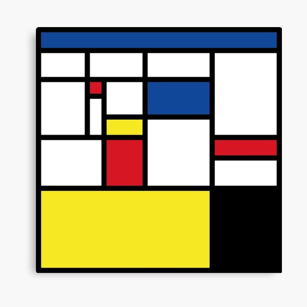 Item preview, Mondrian Minimalist De Stijl Modern Art New Abstract Work designed and sold by shirtpress.
