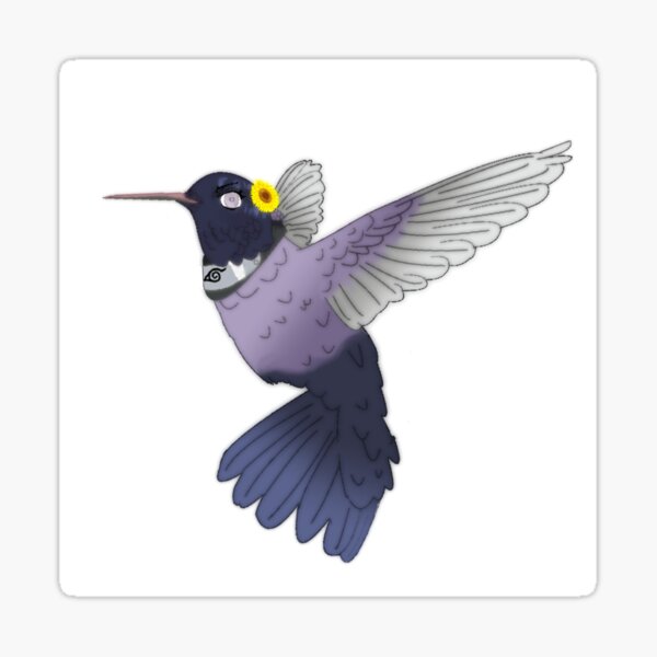 Hinata Hummingbird Sticker