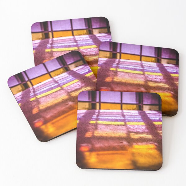 Item preview, Colorful stained glass reflection, color photography designed and sold by Stéphane  Thirion.