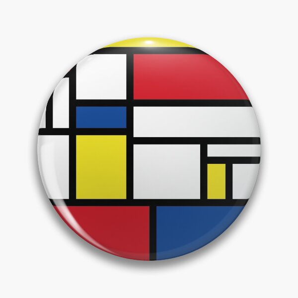 Item preview, Mondrian Minimalist Avant-Garde De Stijl Modern Art Abstract  designed and sold by shirtpress.