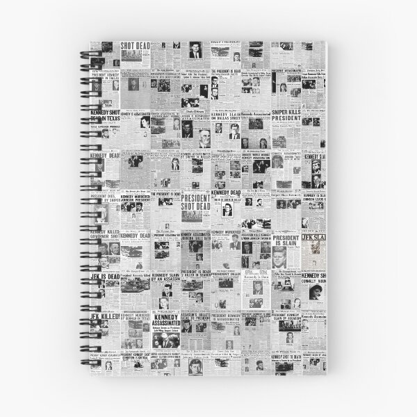 Item preview, Kennedy Assassination Headlines designed and sold by Montage-Madness.