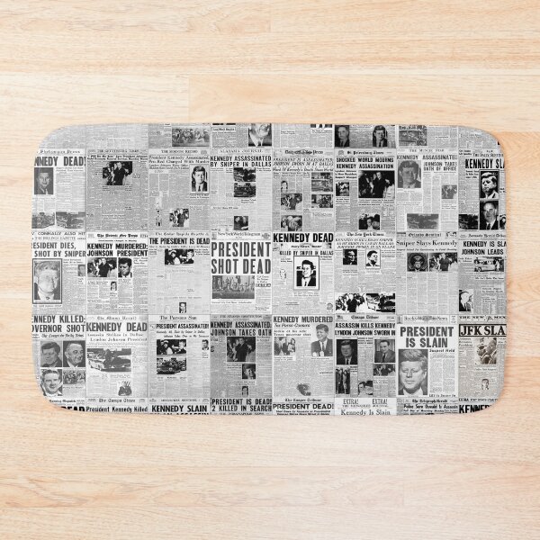 Item preview, Kennedy Assassination Headlines designed and sold by Montage-Madness.