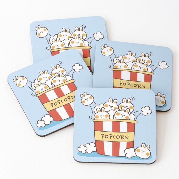 Item preview, Usagi Popcorn designed and sold by kawaiistudio.