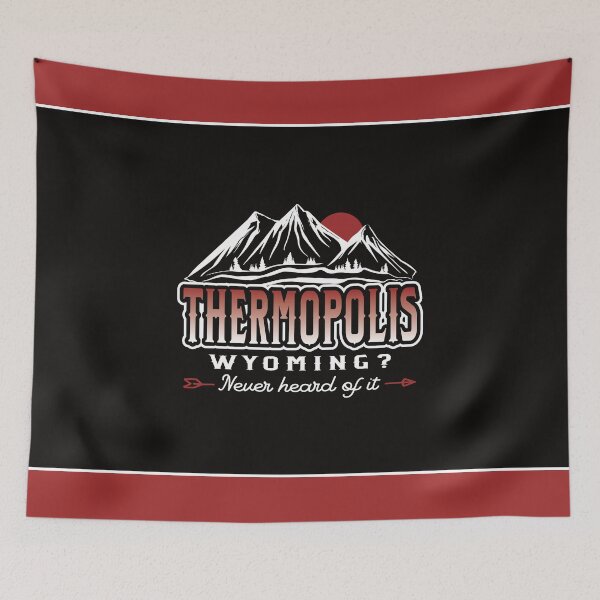 Item preview, Thermopolis Wyoming WY Conspiracy Theory designed and sold by NoBonesLife.