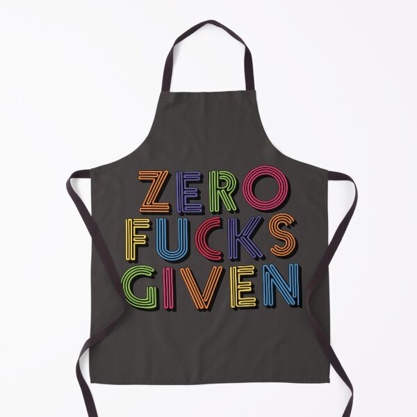 Item preview, Zero Fucks Given Text designed and sold by ABulgov.