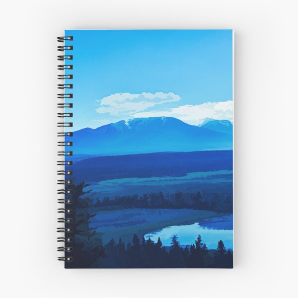 Item preview, Abstract mountain scene designed and sold by CanadianWild418.