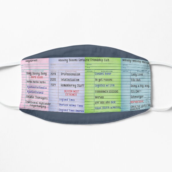 Catchphrases Flat Mask