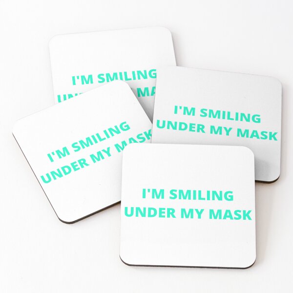 Item preview, I'M SMILING UNDER MY MASK.... designed and sold by Yasdey Rojas.