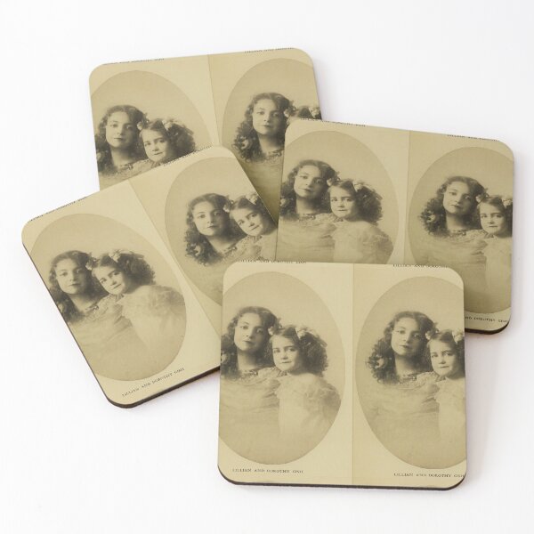 Item preview, Lillian Gish and Dorothy Gish as Children designed and sold by Love30smovies.