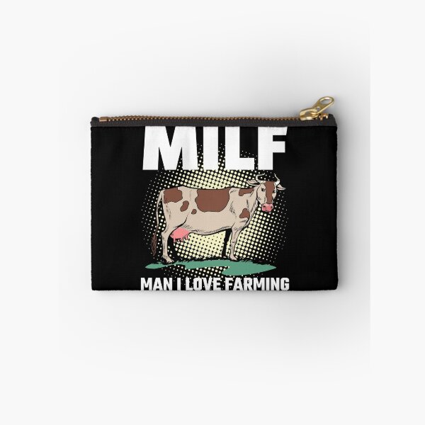 Item preview, Milf Man I Love Farming Funny Farming Cow designed and sold by Tatt-Hooligans.