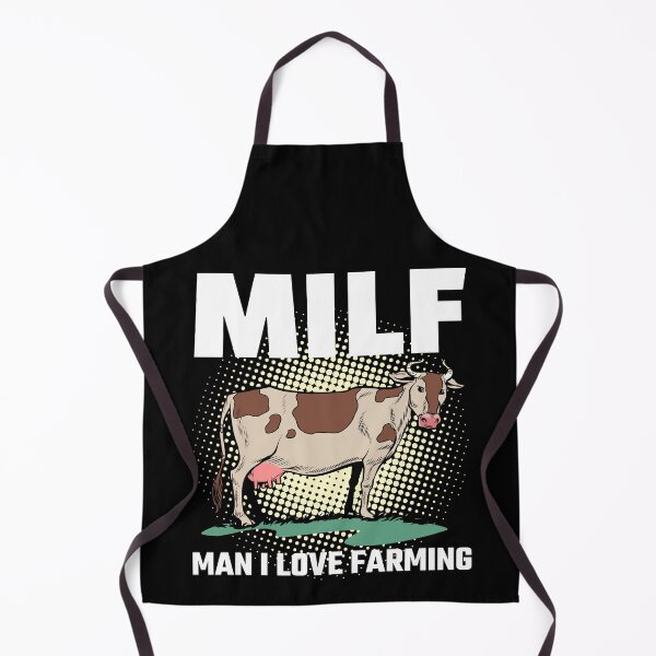 Item preview, Milf Man I Love Farming Funny Farming Cow designed and sold by Tatt-Hooligans.