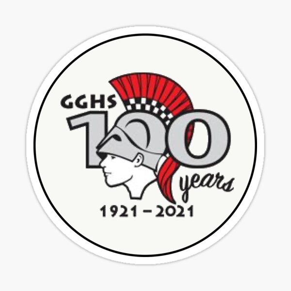 GGHS 100 Years Sticker