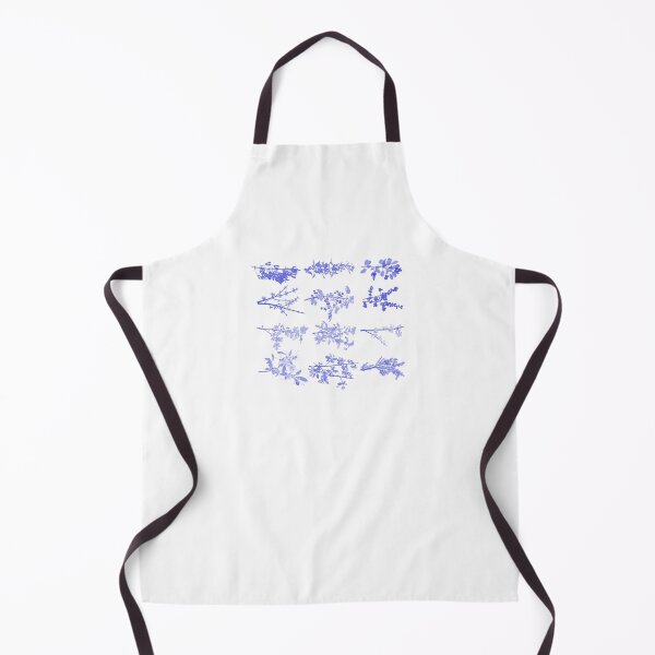 Item preview, Vintage Monochrome Leafy And Flowering Tree Branches designed and sold by millie-and-inez.