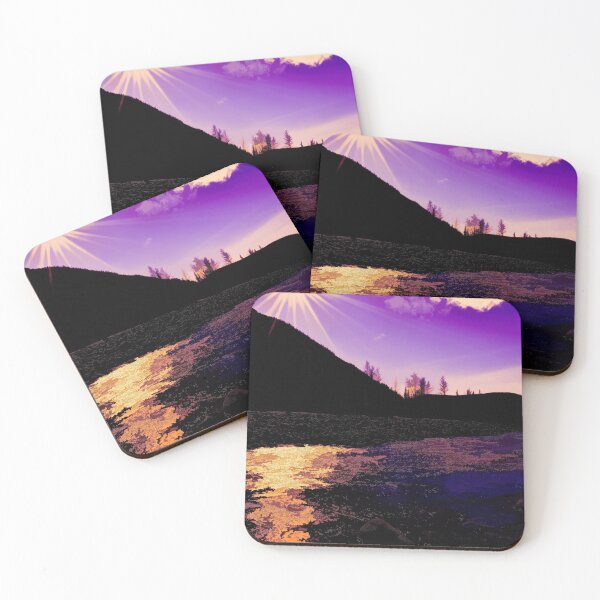 Item preview, Abstract mountain scene designed and sold by CanadianWild418.