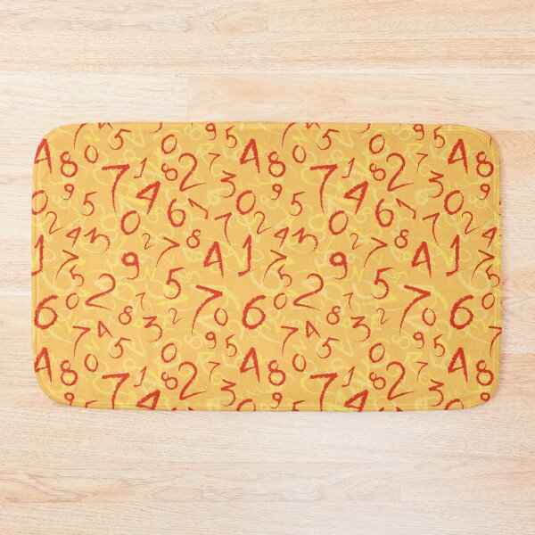 Item preview, Seamless pattern with numbers designed and sold by TatianaWind.