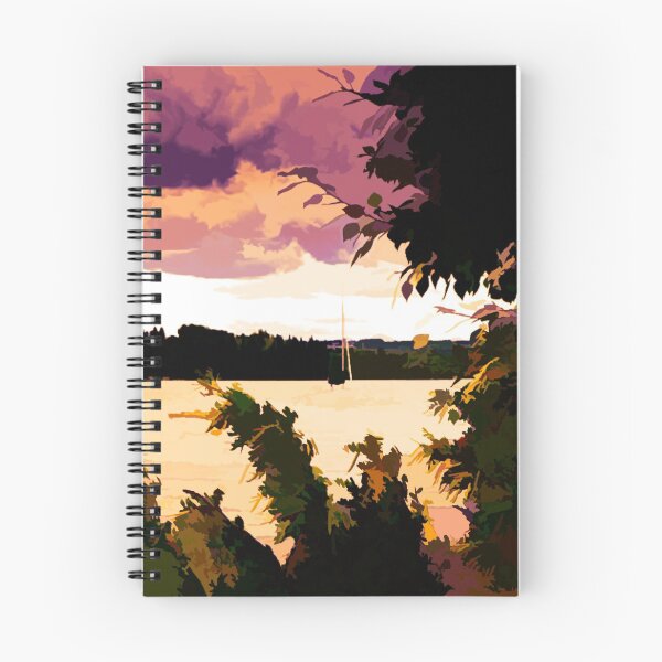 Item preview, Abstract sailing scene designed and sold by CanadianWild418.
