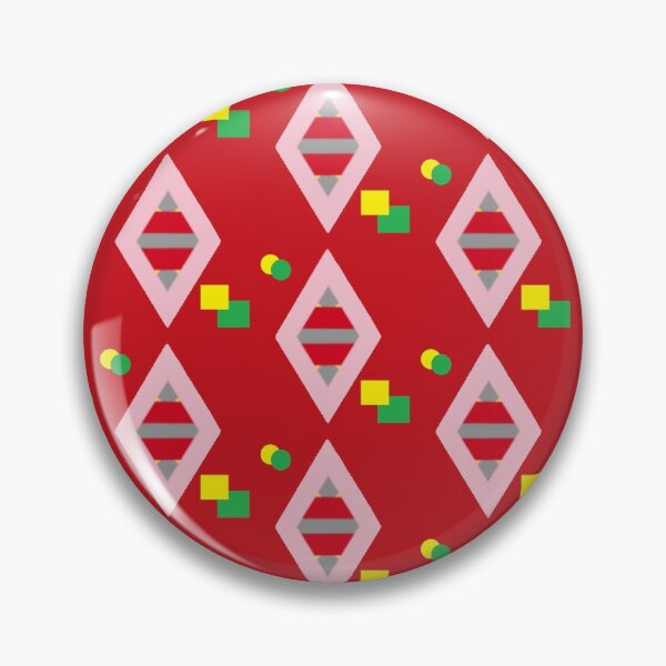 Item preview, Abstract Red and Pink Pattern with Diamonds designed and sold by Sendreka.