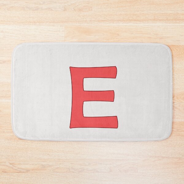 Item preview, letter e red designed and sold by ZiphGames.