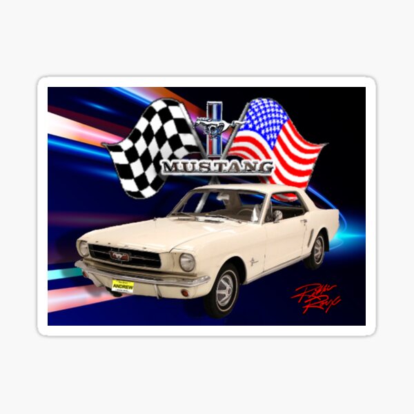 65 Mustang Project Sticker