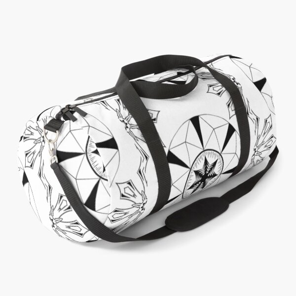 Item preview, Circular Crystal Mandala Black and White designed and sold by SirCrim.