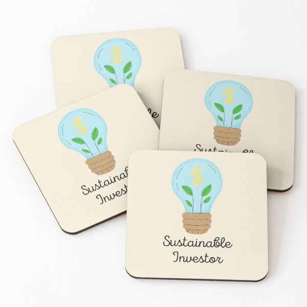 Item preview, Sustainable Investor designed and sold by ThoughtJumble.