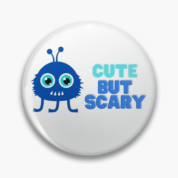 Item preview, Cute But Scary - Children's Blue Monster designed and sold by CheckOutOz.