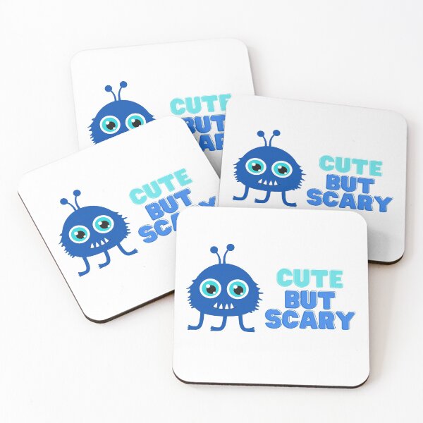 Item preview, Cute But Scary - Children's Blue Monster designed and sold by CheckOutOz.