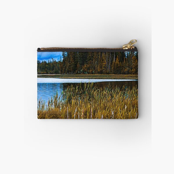 Item preview, Abstract lake scene designed and sold by CanadianWild418.
