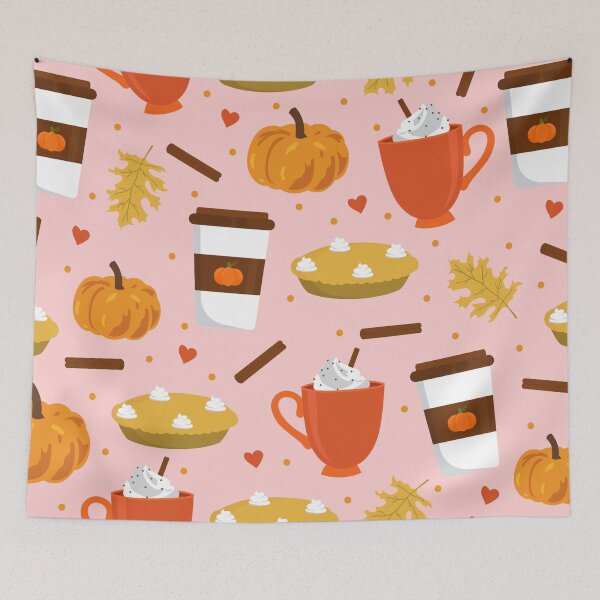 Item preview, love pumpkin spice pink designed and sold by Gossip Rag.