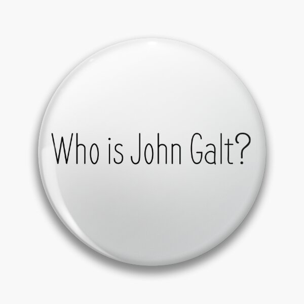 Item preview, Who is John Galt? designed and sold by dobiegerl.