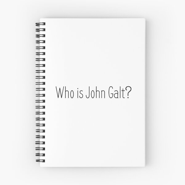 Item preview, Who is John Galt? designed and sold by dobiegerl.