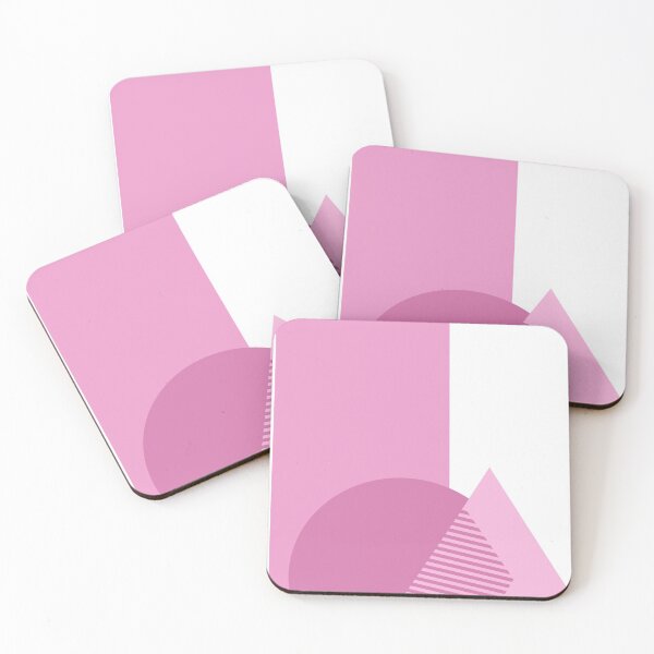 Item preview, Pink Basic Shapes designed and sold by tinamur.