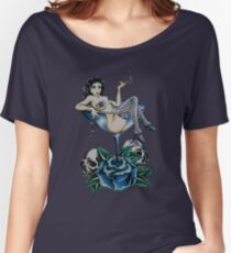 Blues Theme Man's Ruin Women's Relaxed Fit T-Shirt