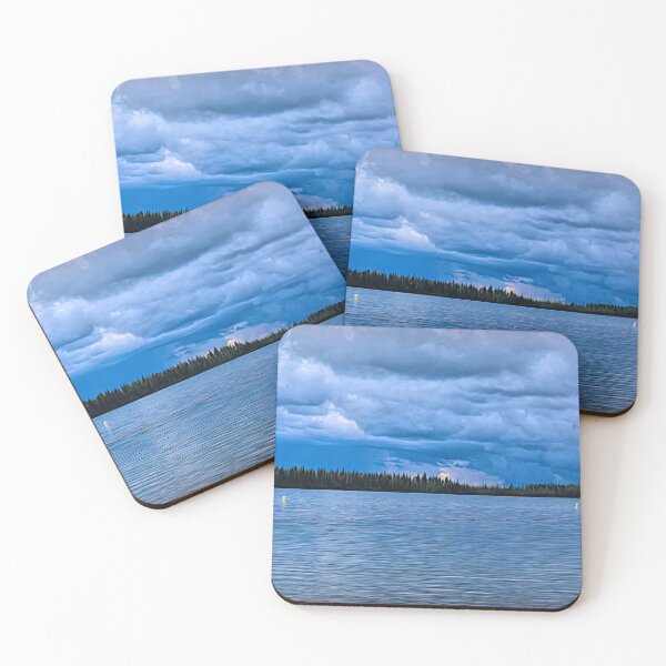 Item preview, Abstract lake view designed and sold by CanadianWild418.