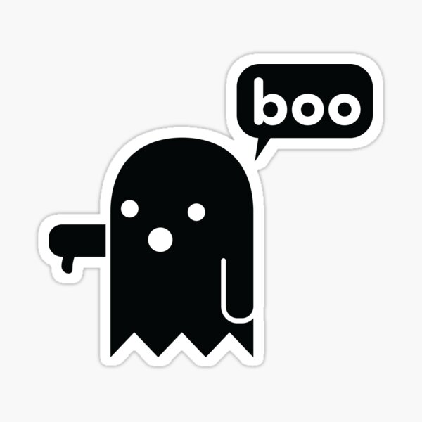 Ghost of Distain Sticker