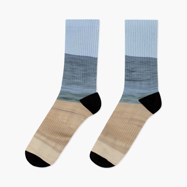 Item preview, Impressionist beach  - Four stripes, one dot designed and sold by Something Arty.