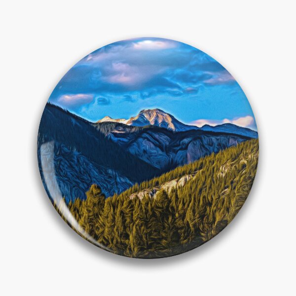 Item preview, Abstract mountain view designed and sold by CanadianWild418.