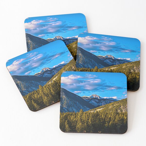 Item preview, Abstract mountain view designed and sold by CanadianWild418.