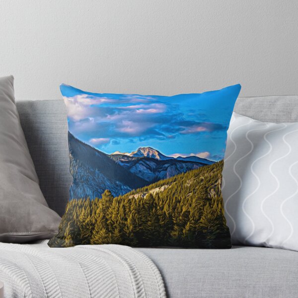 Item preview, Abstract mountain view designed and sold by CanadianWild418.