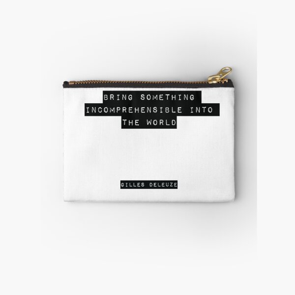 Item preview, Gilles Deleuze Quote designed and sold by RJ123.