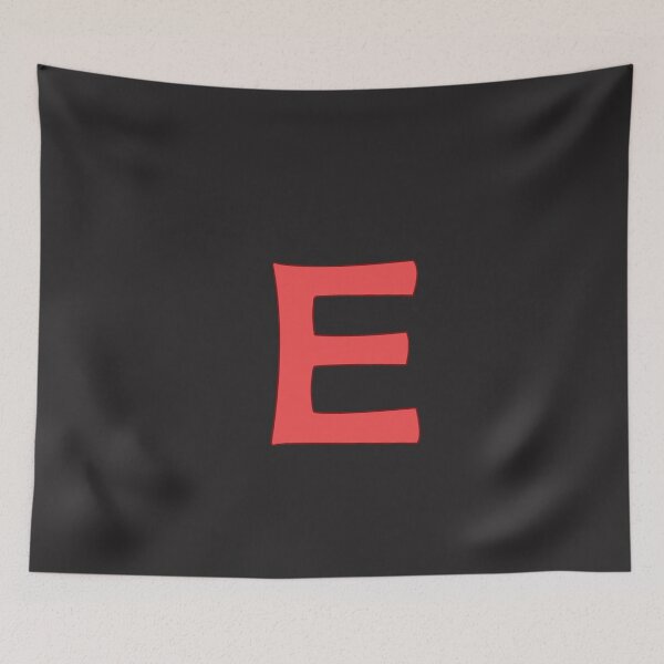 Item preview, letter e red designed and sold by ZiphGames.