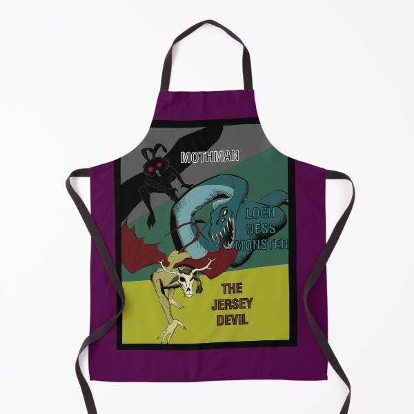Item preview, Another Trio of Monsters (Mothman, Jersey Devil, and Loch Ness Monster) designed and sold by leifsanchez.