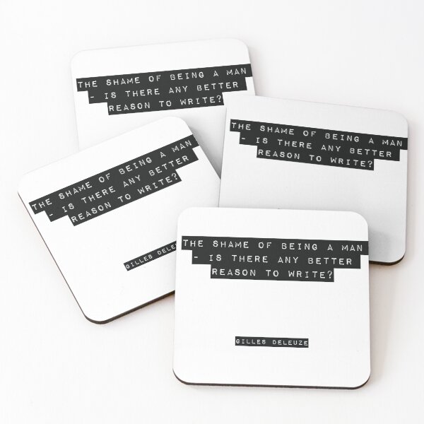 Item preview, Gilles Deleuze Quote designed and sold by RJ123.