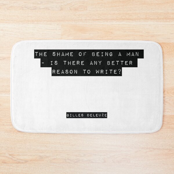 Item preview, Gilles Deleuze Quote designed and sold by RJ123.