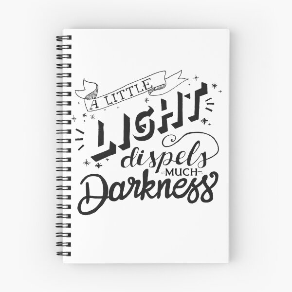 Item preview, A Little Light Dispels Much Darkness designed and sold by ChaiJewishGirls.