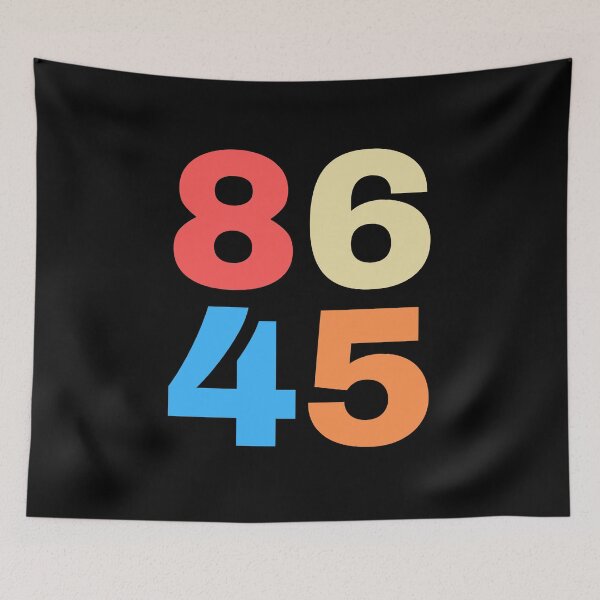 Item preview, 8645 Anti Trump designed and sold by blueskygiftco.