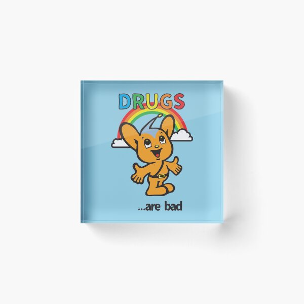 Item preview, Pipo-Kun - Tokyo Police Mascot - Drugs Are Bad designed and sold by PsychicCatStore.
