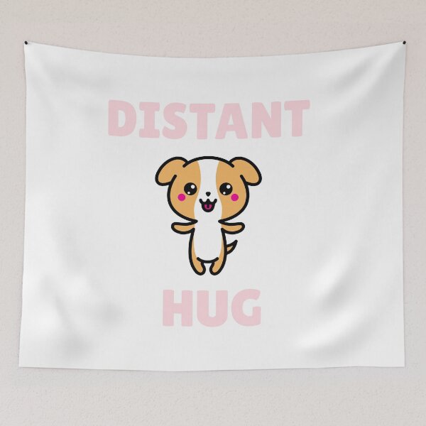 Item preview, Social Distancing Hug designed and sold by jengonediving.