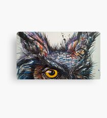 'Owl Insanity' 2014 Canvas Print