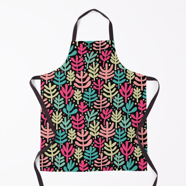 Item preview, Garden Pattern - Five Colours on Black designed and sold by Artberry.